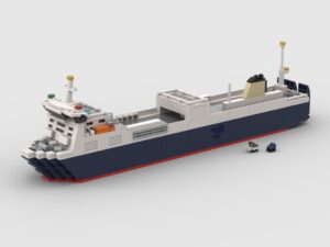 MS Norstream RoRo Cargo Ship LEGO – Brickbuilders.fi