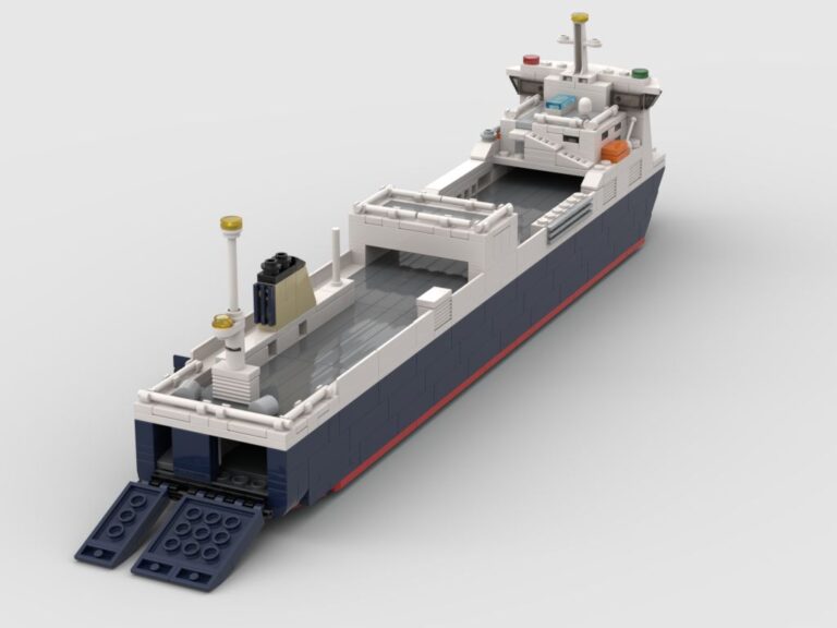 MS Norstream RoRo Cargo Ship LEGO – Brickbuilders.fi